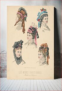 Πίνακας, A letter from the fashion magazine les modes parisiennes