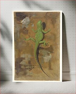 Πίνακας, A Lizard, Jamaica, Frederic Edwin Church