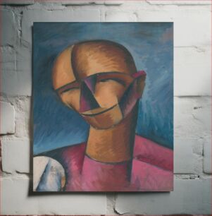 Πίνακας, A man's head, Schiller Geyser