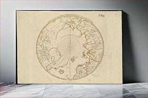 Πίνακας, A map of the countries thirty degrees round the north pole