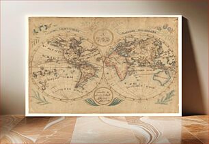 Πίνακας, A map of the world