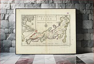 Πίνακας, A mapp of the Isles of Iapon