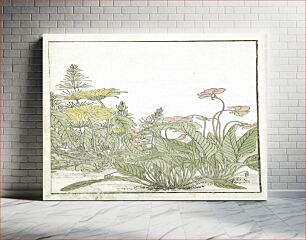 Πίνακας, A Mirror of Competing Beauties of the Green Houses by Katsukawa Shunshō and Kitao Shigemasa
