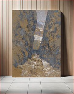 Πίνακας, A Mountain Gorge by John Henry Twachtman