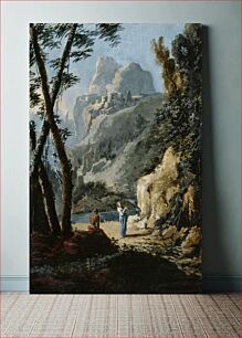 Πίνακας, A mountainous landscape, 1676 - 1730, Marco Ricci
