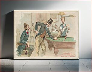 Πίνακας, A Natural Mistake, from the Snapshots from "Puck" series (N128) issued by Duke Sons & Co. to promote Honest Long Cut Tobacco