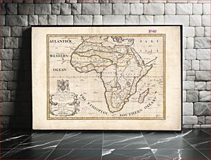 Πίνακας, A new map of Africk : shewing its present general divisions cheif cities or towns, rivers, mountain &c. : dedicated to His Highness William, Duke of Gloucester