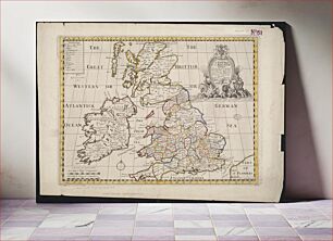 Πίνακας, A new map of the Brittish Isles shewing their present genl