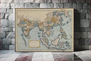 Πίνακας, A new map of the East Indies and China from the best authorities