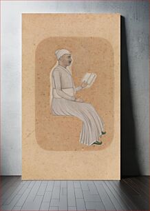 Πίνακας, A Nobleman Reading, India, ca. 1750–75