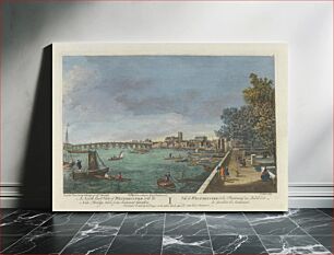 Πίνακας, A North East View of Westminster with the New Bridge taken from Somerset Garden