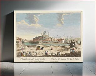Πίνακας, A North West View of the Tower of London