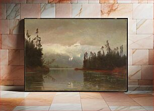 Πίνακας, A North Woods Lake, Homer Dodge Martin