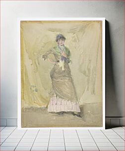 Πίνακας, A Note in Green, James Abbott McNeill Whistler (1834-1903)