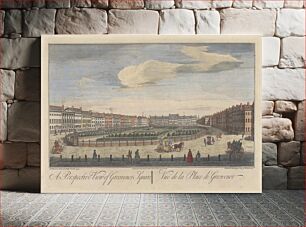 Πίνακας, A Perspective View of Grosvenor Square