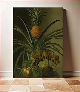 Πίνακας, A pineapple and other fruits by Johan Laurentz Jensen