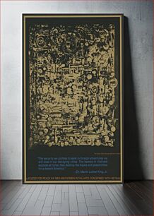 Πίνακας, A poster for peace. Men and women in the arts concerned with Vietnam