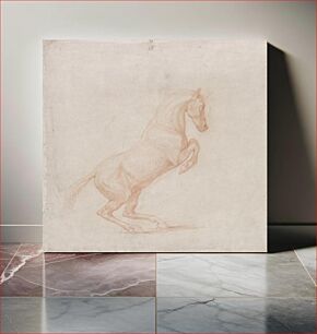 Πίνακας, A Prancing Horse, Facing Right (ca. 1790) by George Stubbs