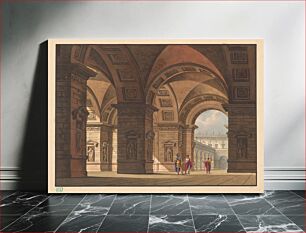 Πίνακας, A proposal for an antiquing scene from an ancient drama, Otto