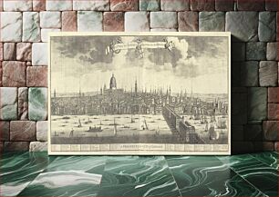 Πίνακας, A Prospect of the City of London (General View from Southwark)
