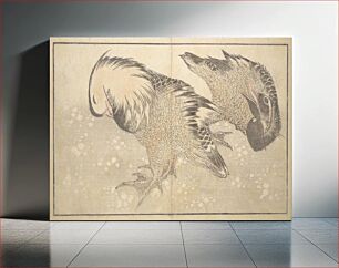 Πίνακας, A Realistic Sketchbook by Hokusai (1814) by Katsushika Hokusai (1760–1849)