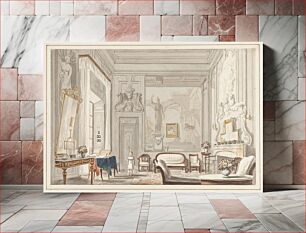 Πίνακας, A Room in a Florentine Palace