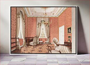 Πίνακας, A Room in the Governor's Residence, Hermannstadt (?)