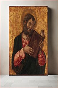 Πίνακας, A Saint (Mark?) Reading by Bartolomeo Vivarini