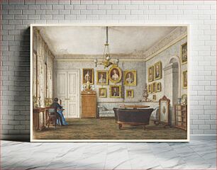 Πίνακας, A Salon in a Residence of the Duke of Leuchtenberg, Otto Wagner