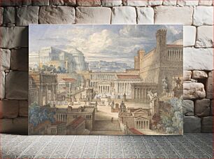 Πίνακας, A Scene in Ancient Rome: A Setting for Titus Andronicus, I, ii