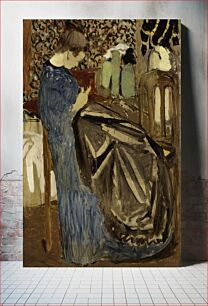 Πίνακας, A Seamstress (1892) by Edouard Vuillard
