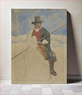 Πίνακας, A Seated Figure on Horseback