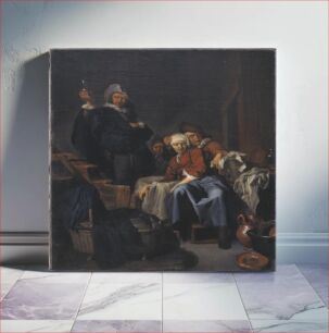 Πίνακας, A sick farmer's wife by Cornelis Pietersz Bega