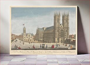 Πίνακας, A South View of Westminster Abby & St. Margarets Church