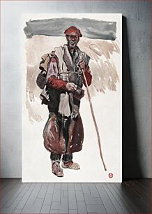 Πίνακας, A Spanish tramp (1911) by Edward Penfield