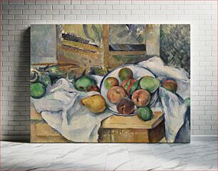 Πίνακας, A Table Corner (Un coin de table) by Paul Cézanne