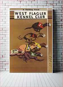 Πίνακας, A thrilling finish, West Flagler Kennel Club