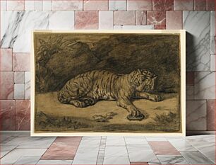 Πίνακας, A Tiger and A Tortoise