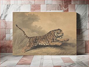 Πίνακας, A Tigress Leaping to the Right