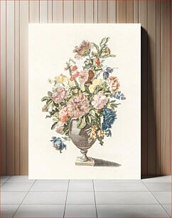 Πίνακας, A vase with flowers by Johan Teyler (1648-1709)