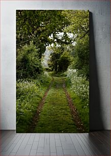 Πίνακας, A Verdant Pathway Ένα καταπράσινο μονοπάτι