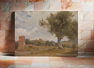 Πίνακας, A View at Girgenti in Sicily with the Temple of Concord and Juno