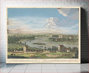 Πίνακας, A View from Richmond Hill up the River