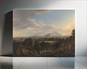 Πίνακας, A View of Edinburgh from the West