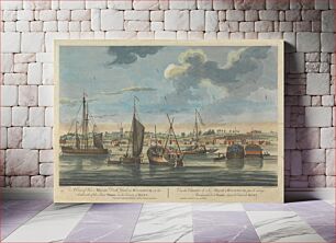 Πίνακας, A View of His Majesty's Dock Yard at Woolwich