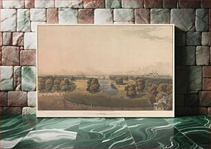 Πίνακας, A View of London from the Queen's Palace