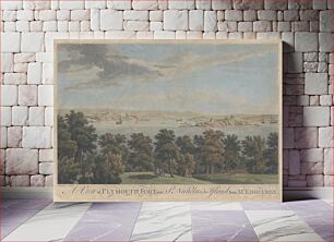 Πίνακας, A View of Plymouth Fort and St. Nicholas Island