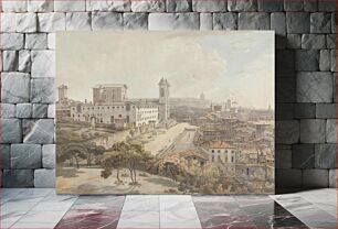Πίνακας, A View of Rome Taken from the Pincio