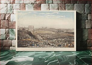 Πίνακας, A View of St. Katharine's Dock in the Month of January, 1828