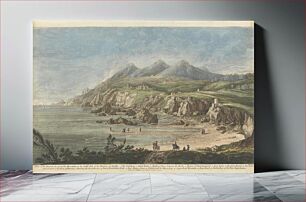 Πίνακας, A View of the Black Rocks, and of the Mountains on the South Side of the Harbour of Dublin